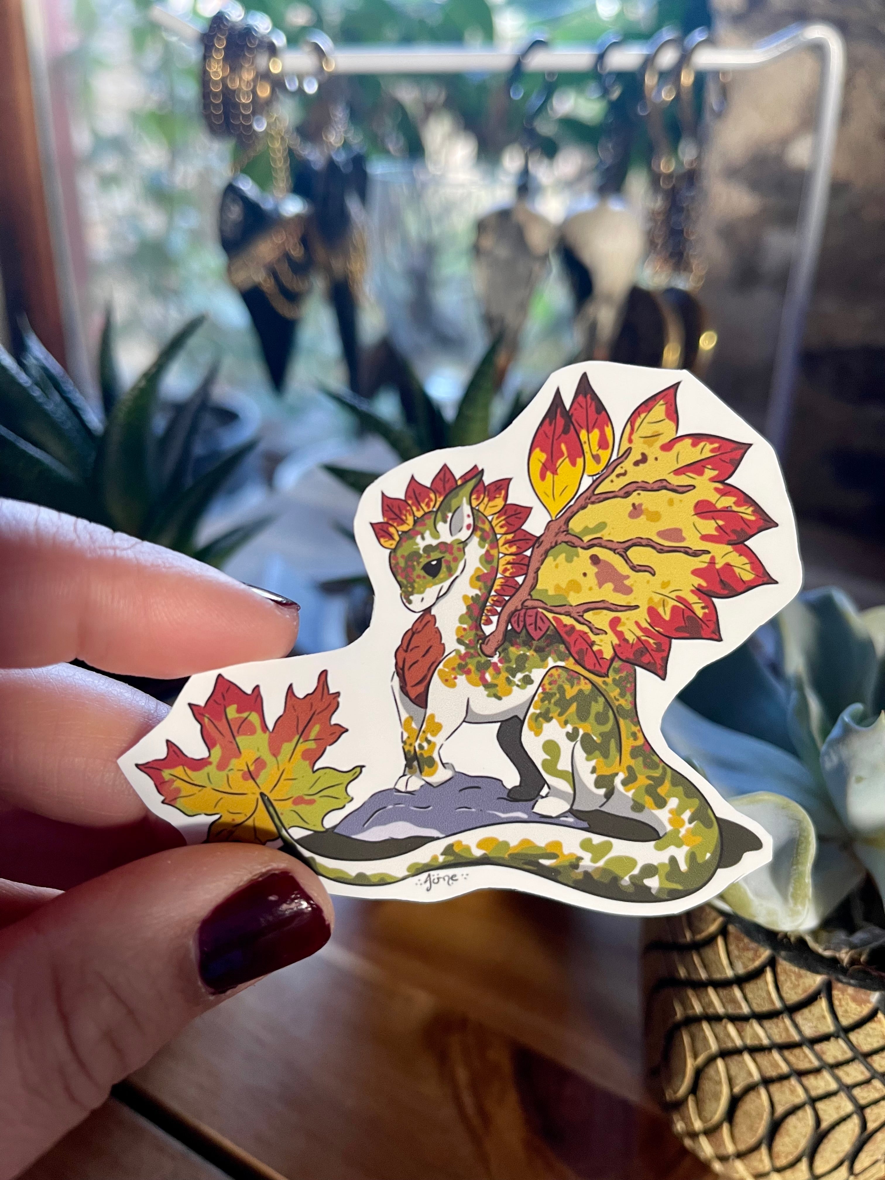Dragon Automne - Stickers