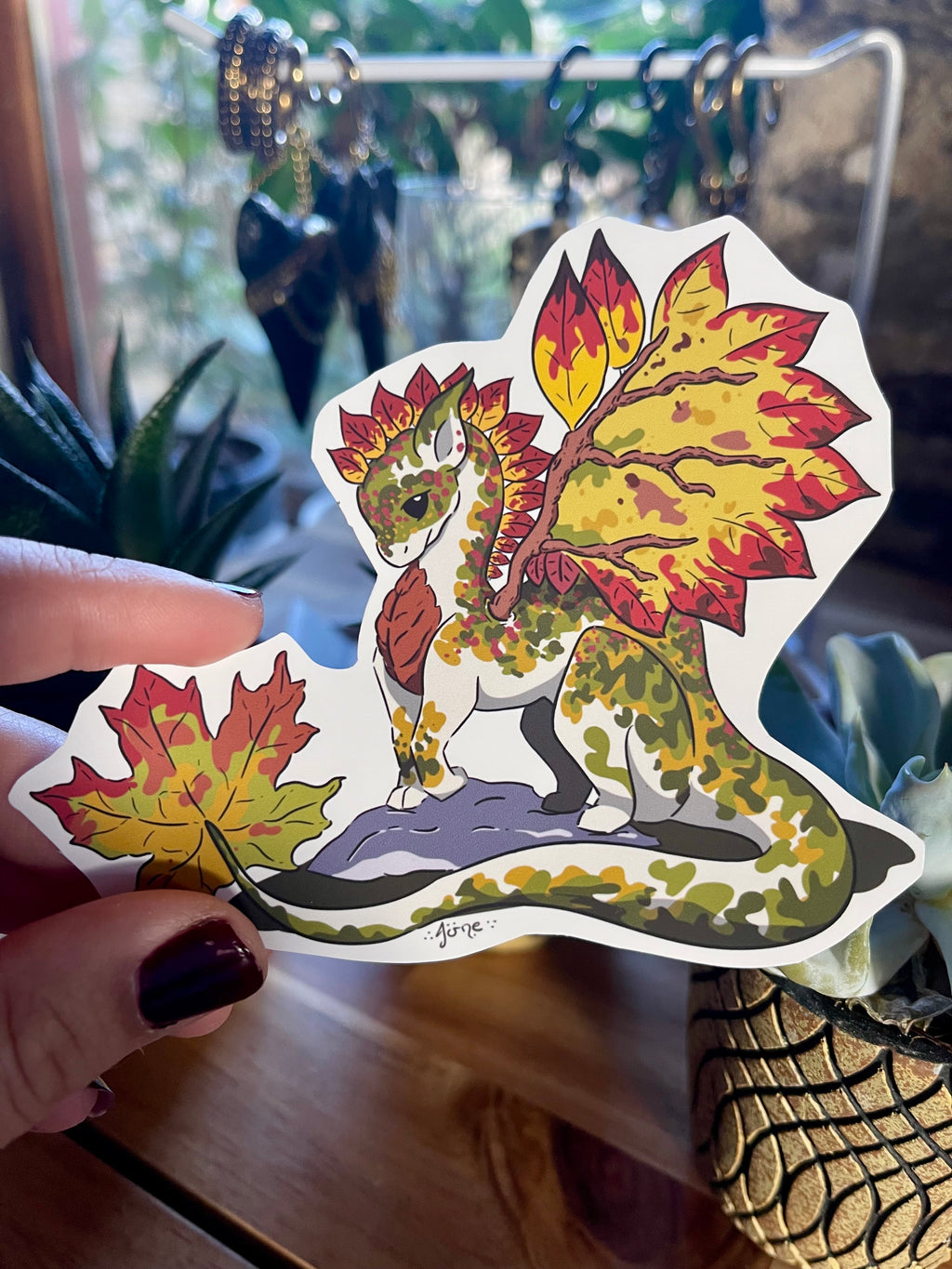 Dragon Automne - Stickers
