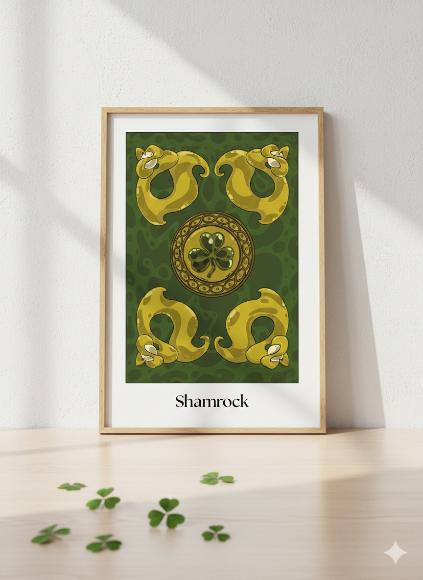 Tirage d’art Shamrock - affiche fine art