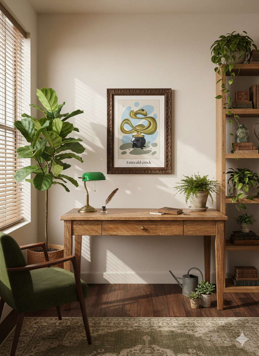 Tirage d’art Emerald crock - affiche fine art