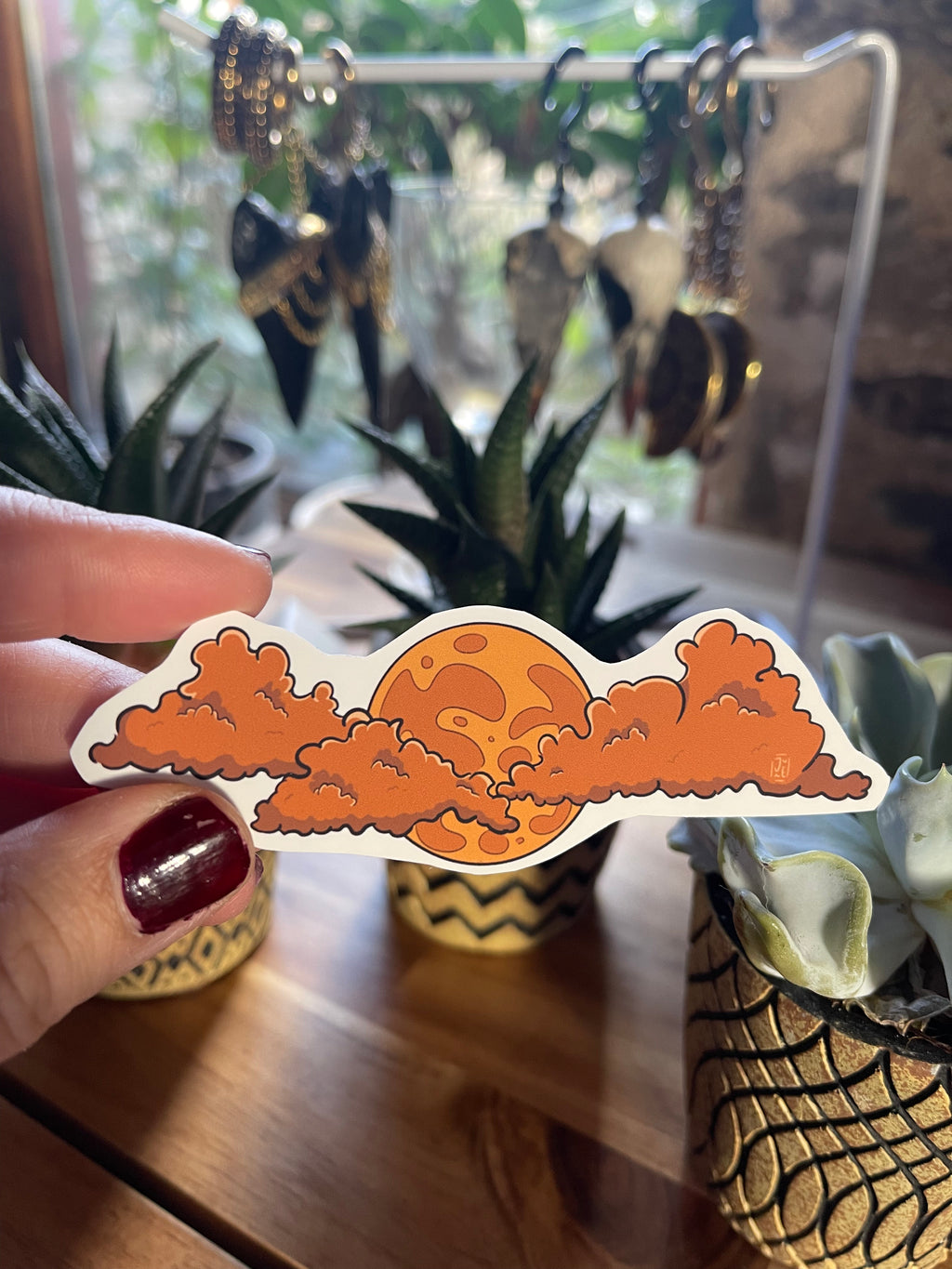 Lune Rousse - Stickers