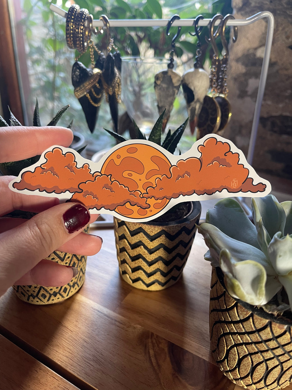 Lune Rousse - Stickers