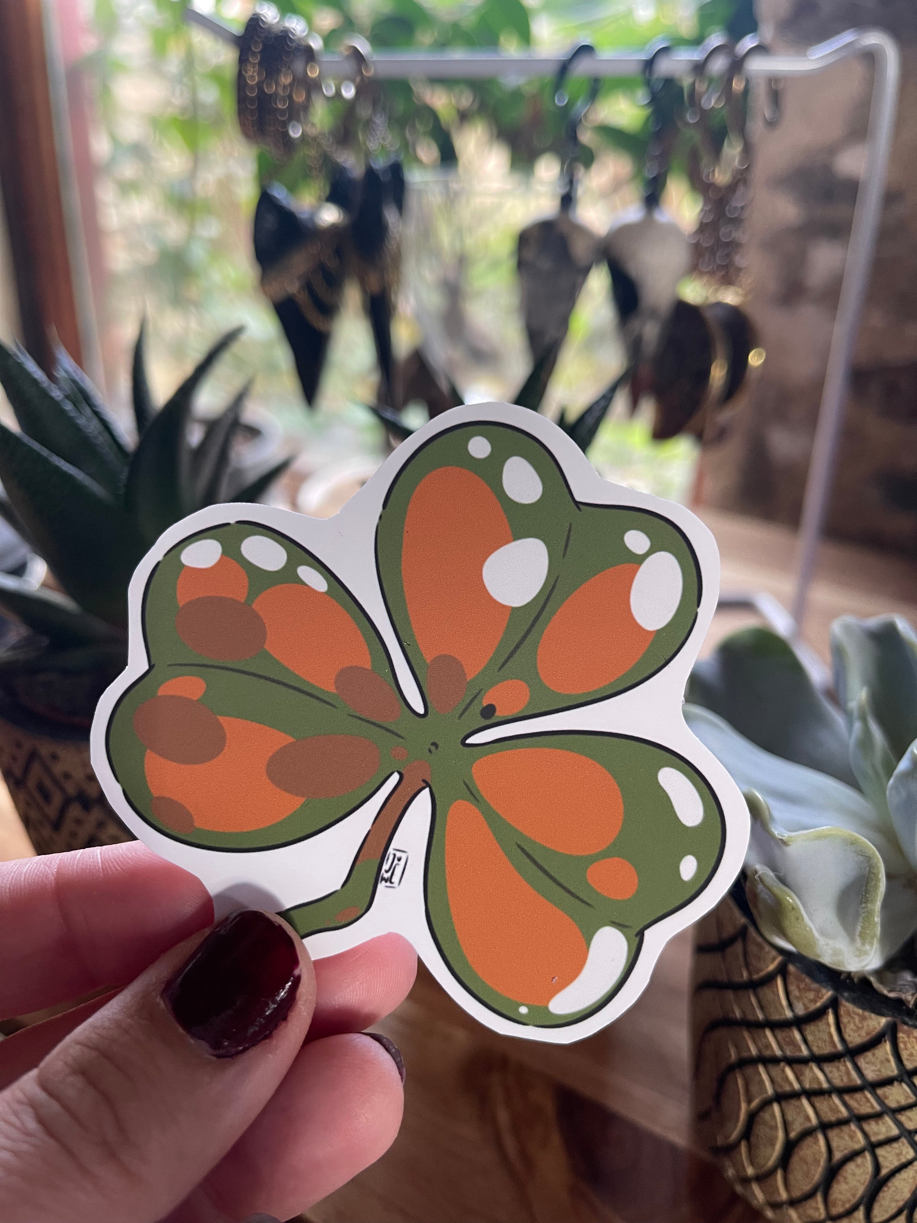 Trèfle Orange - Stickers