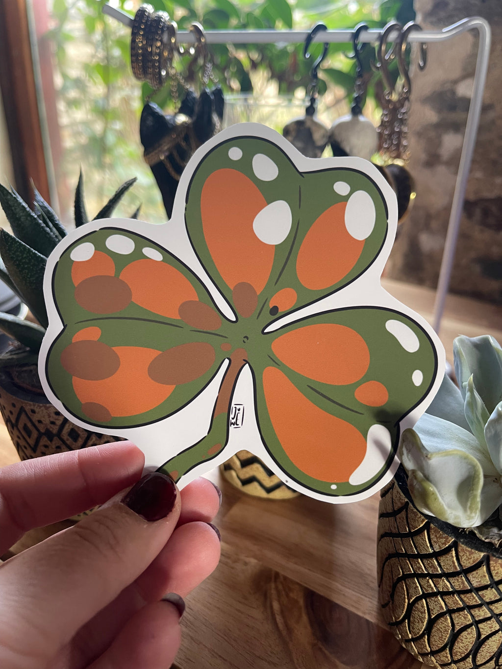 Trèfle Orange - Stickers