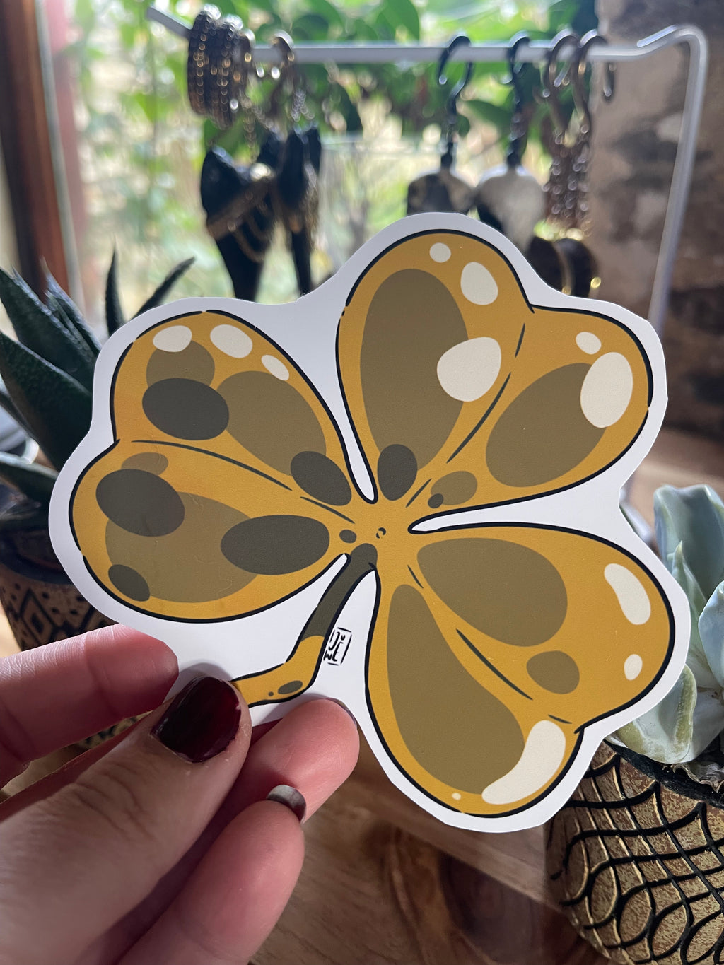 Trèfle doré - Stickers