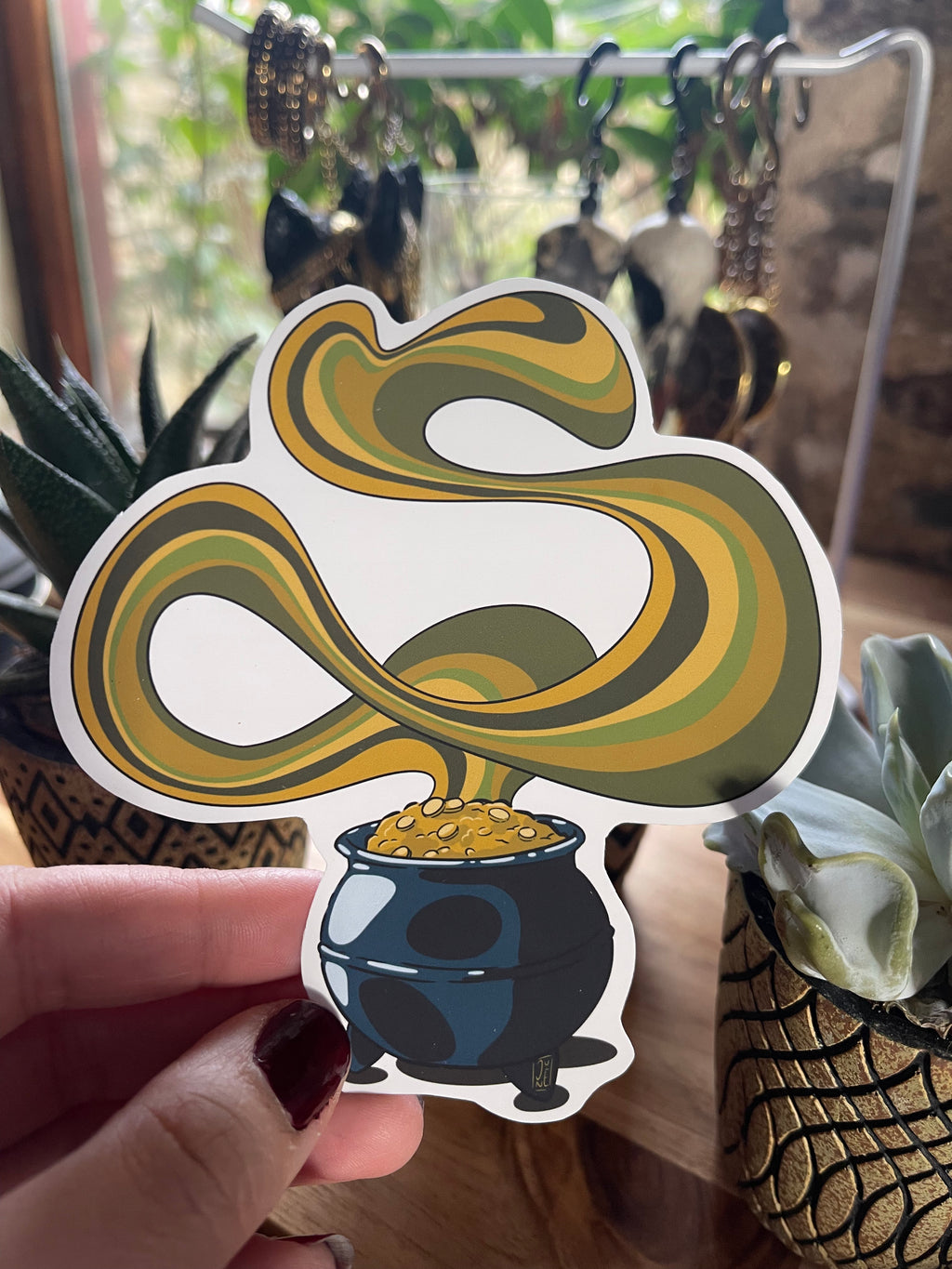 Emerald crock - Stickers
