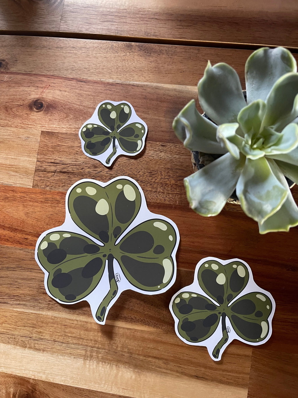 Trèfle vert - Stickers