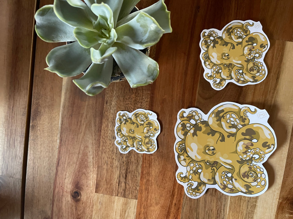 Poulpe - Stickers