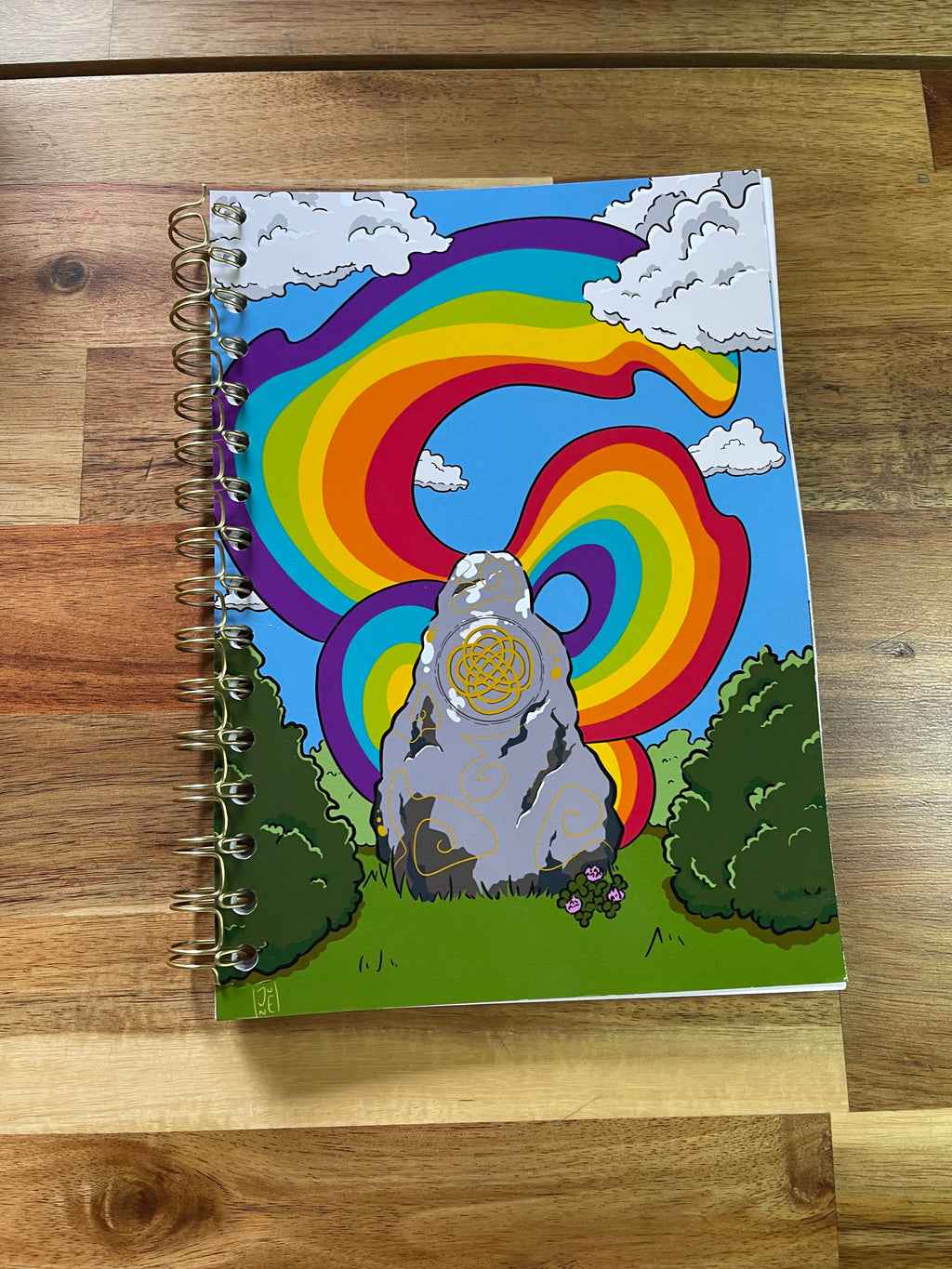 Carnet Standing Stone • Édition Spirale Dorée