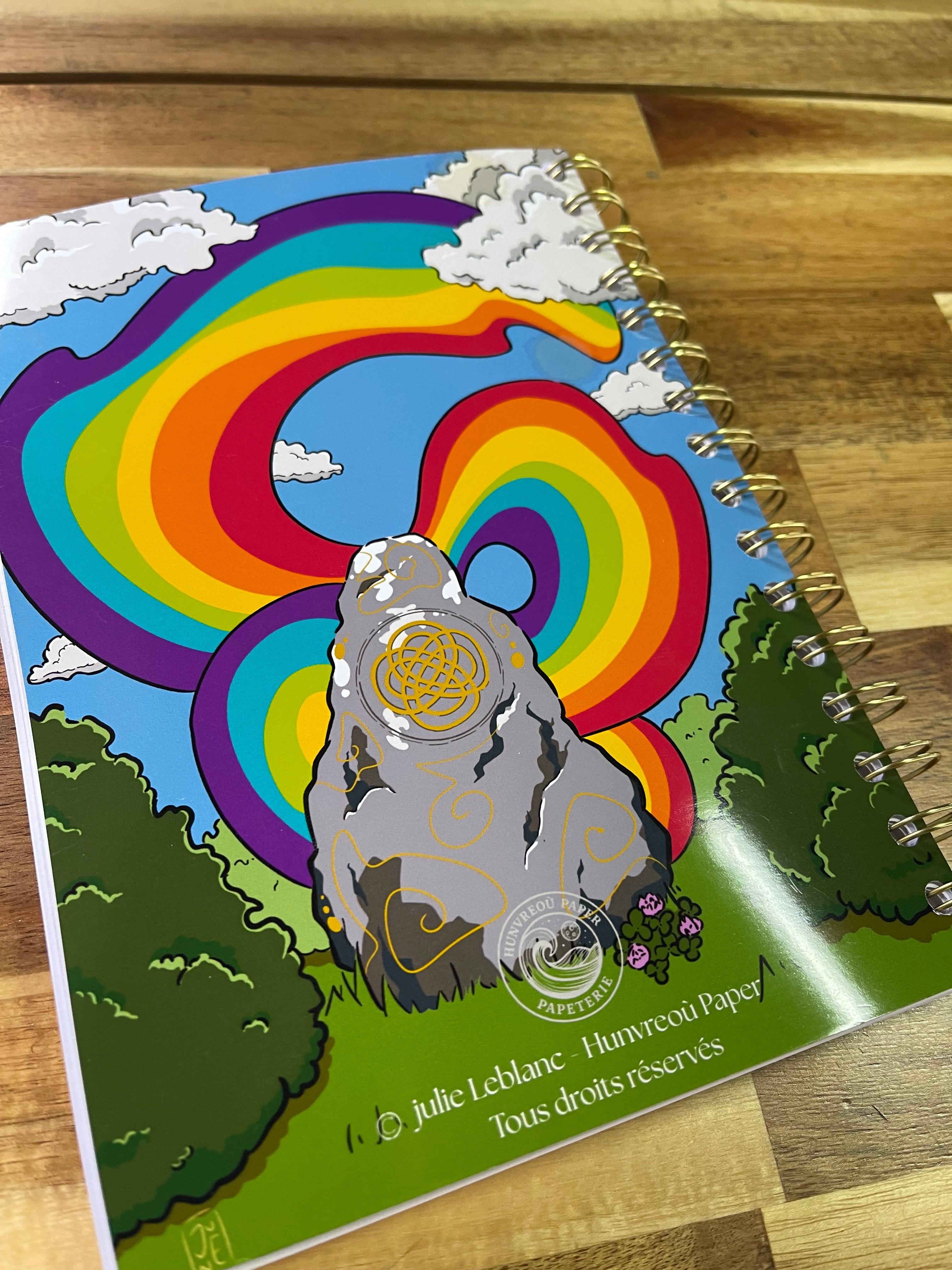 Carnet Standing Stone • Édition Spirale Dorée