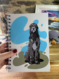 Carnet Irish Wolfhound • Édition Spirale Dorée