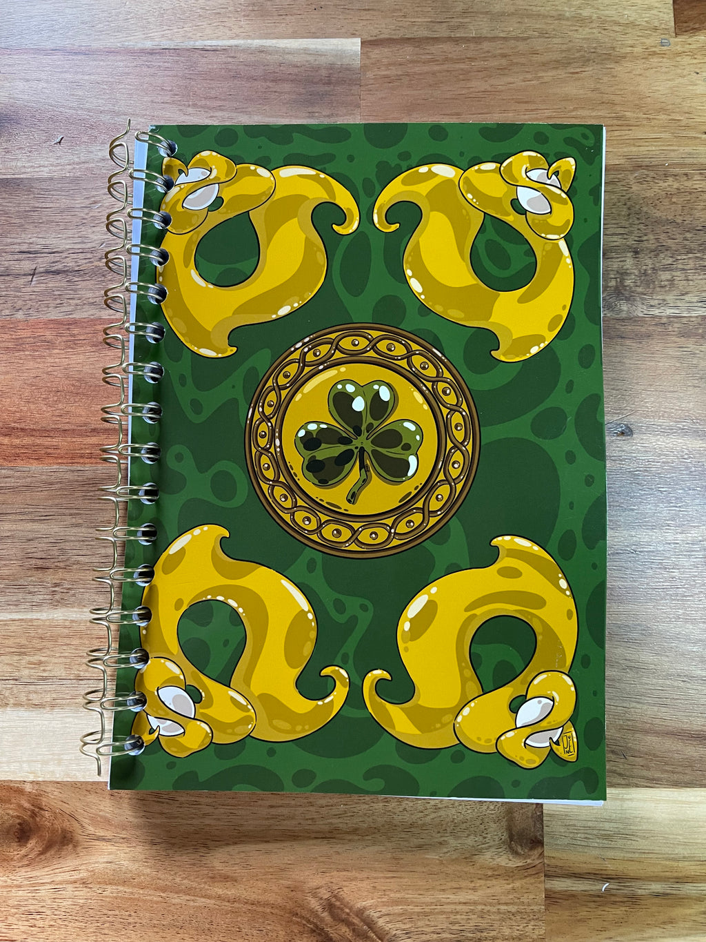 Carnet Shamrock • Édition Spirale Dorée