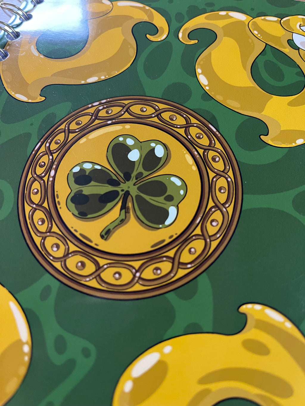 Carnet Shamrock • Édition Spirale Dorée