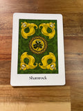 Carte de vœux Shamrock