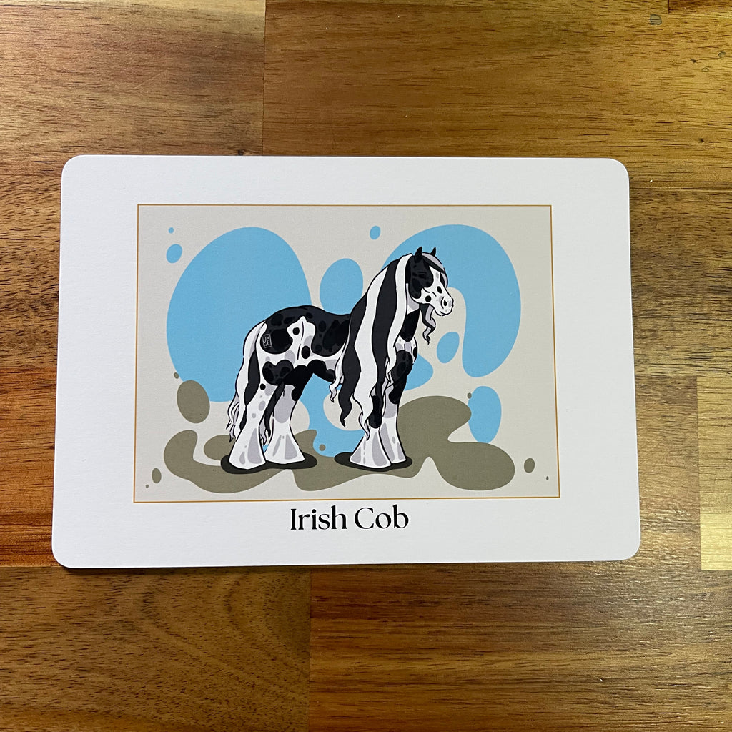 Carte de vœux Irish Cob