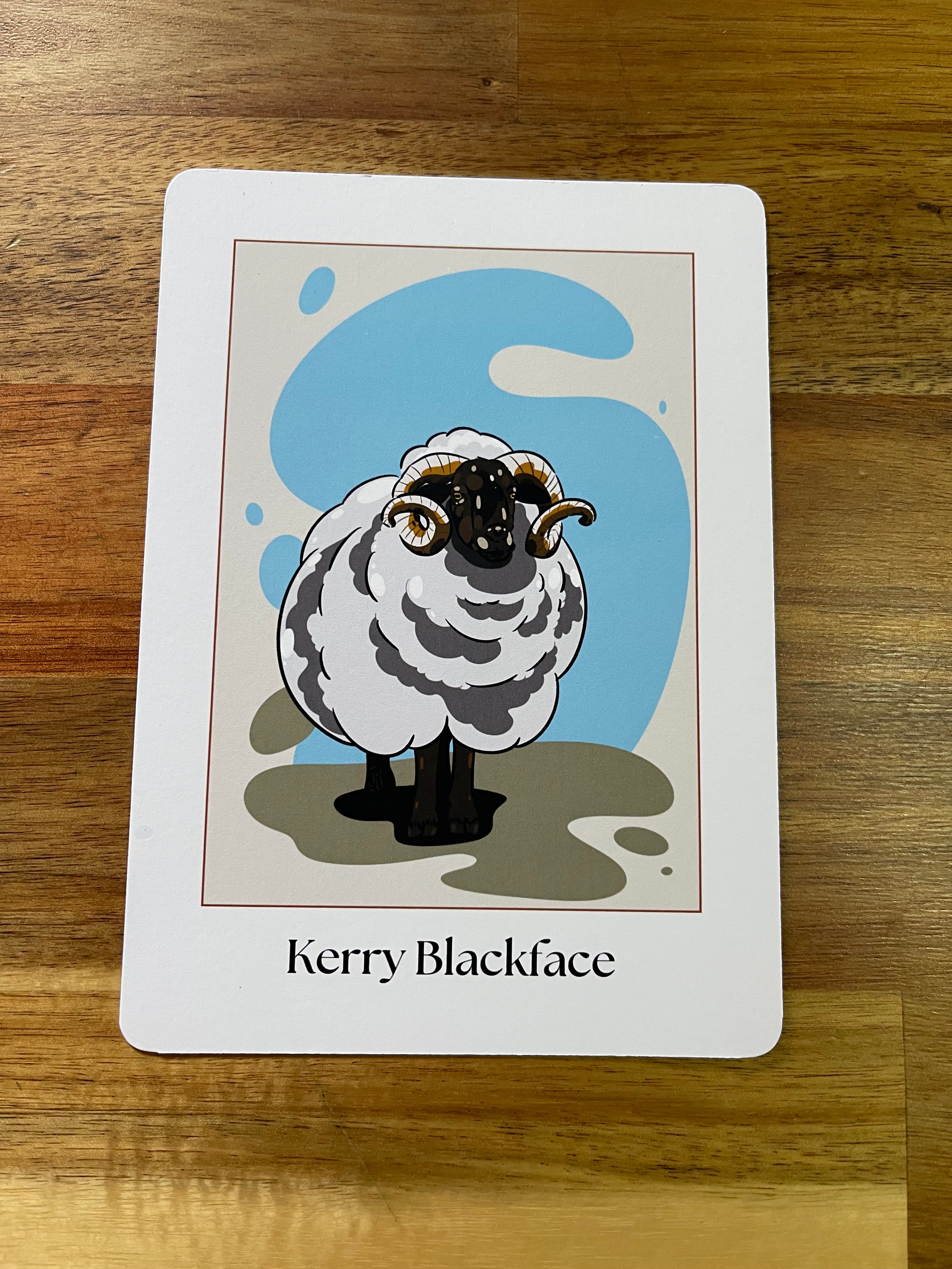 Carte de vœux Kerry Blackface
