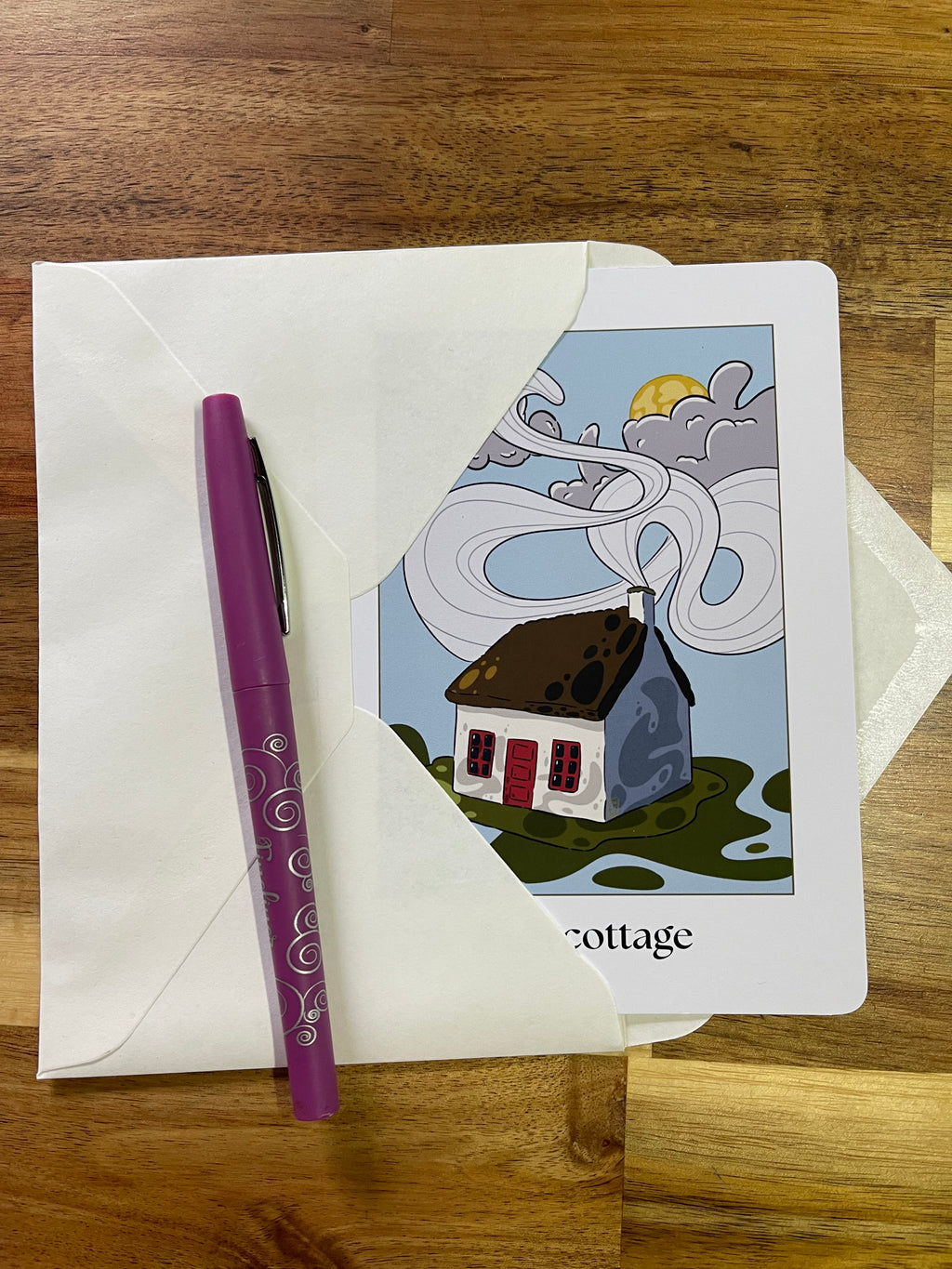 Carte de vœux Irish Cottage