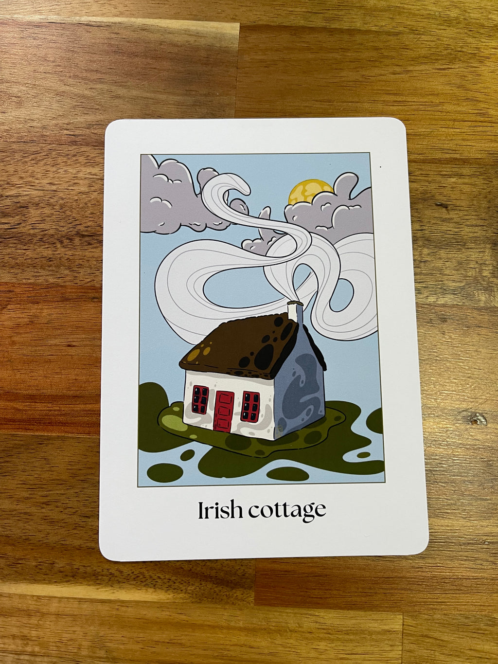 Carte de vœux Irish Cottage