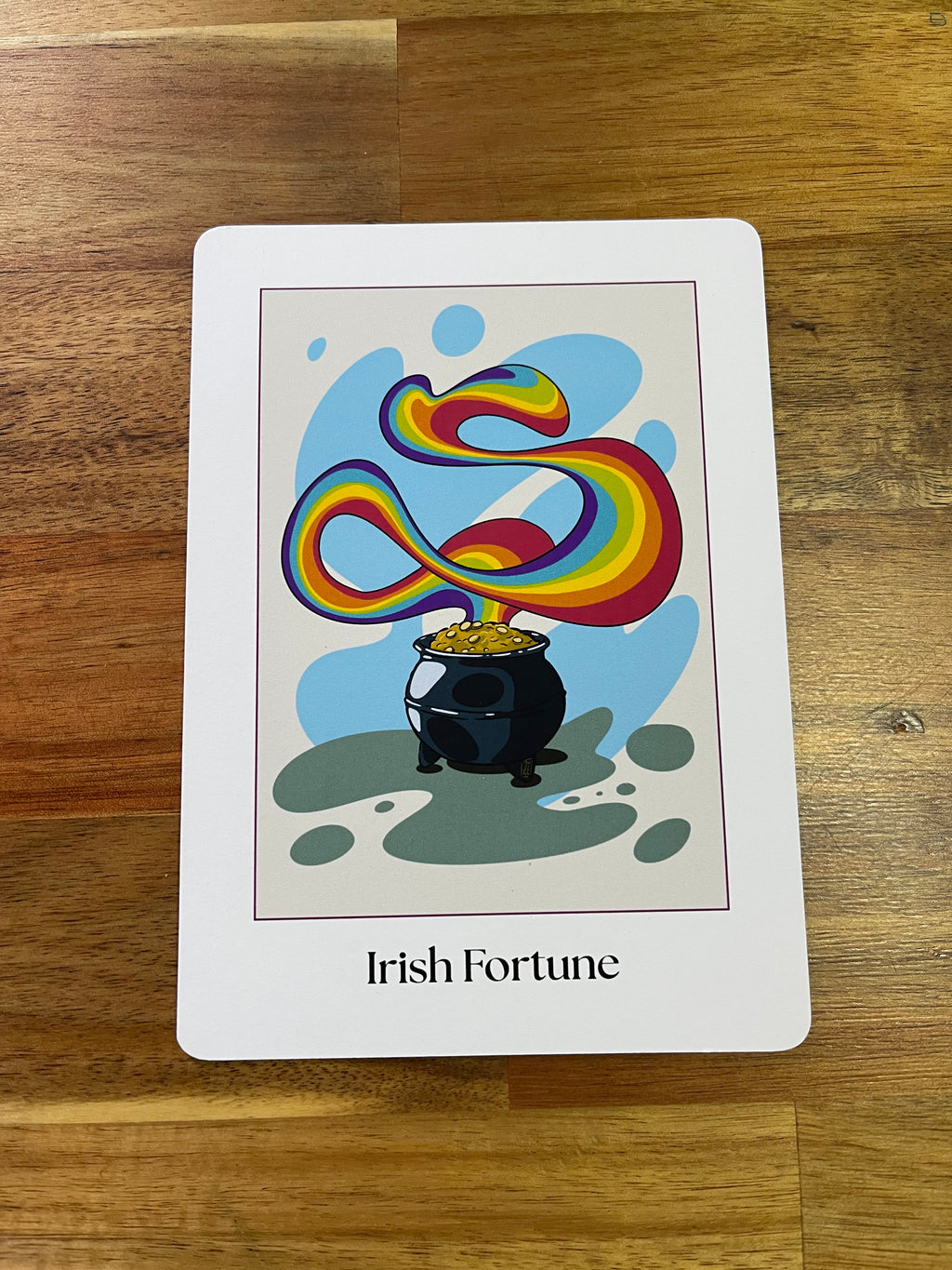 Carte de vœux Irish Fortune