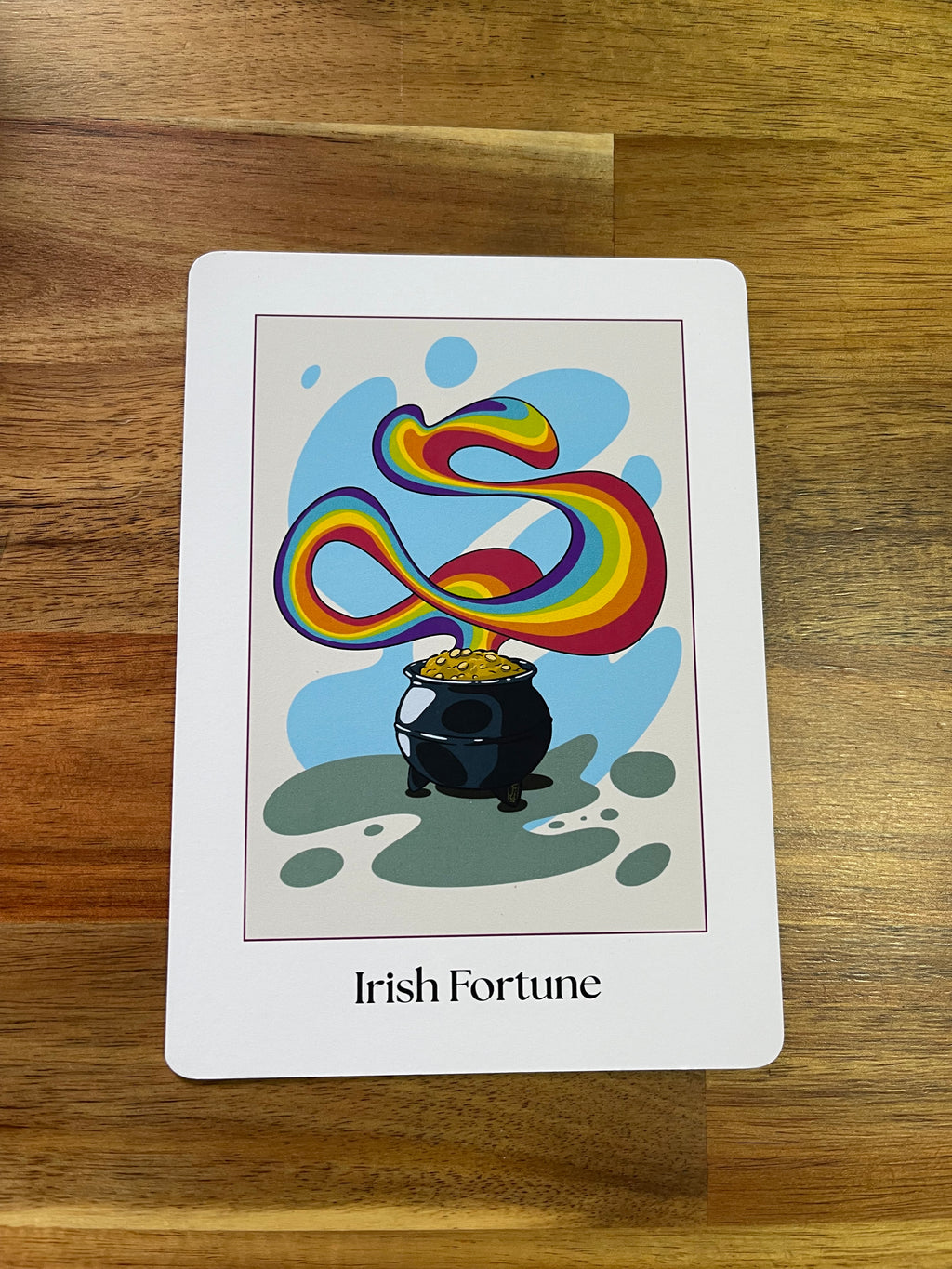 Carte de vœux Irish Fortune