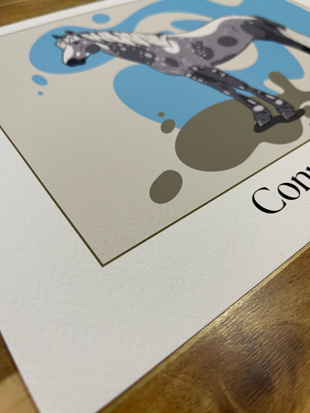 Tirage d’art Connemara Pony - affiche fine art