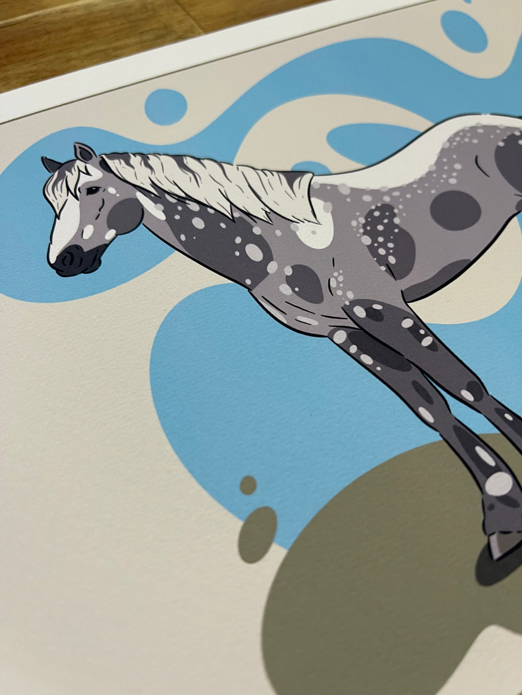 Tirage d’art Connemara Pony - affiche fine art