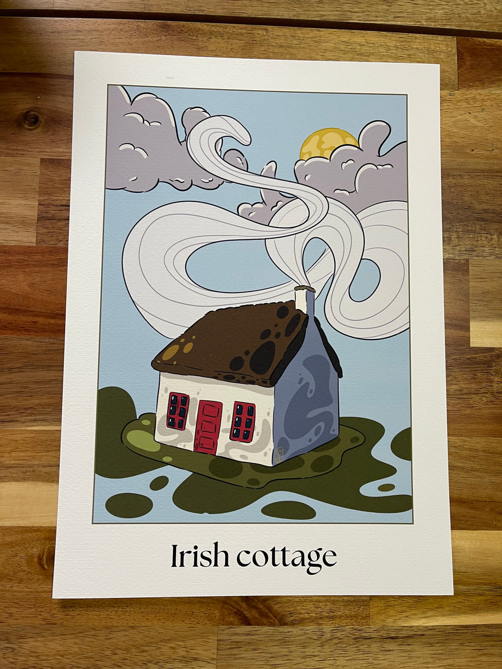 Tirage d’art Irish Cottage - affiche fine art