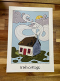 Tirage d’art Irish Cottage - affiche fine art