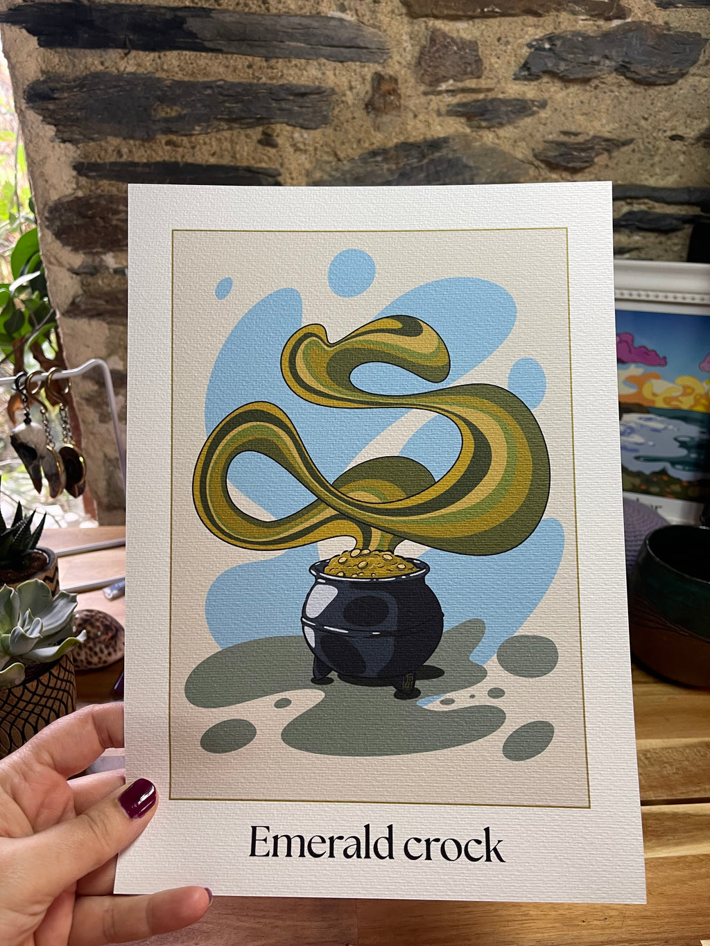 Tirage d’art Emerald crock - affiche fine art