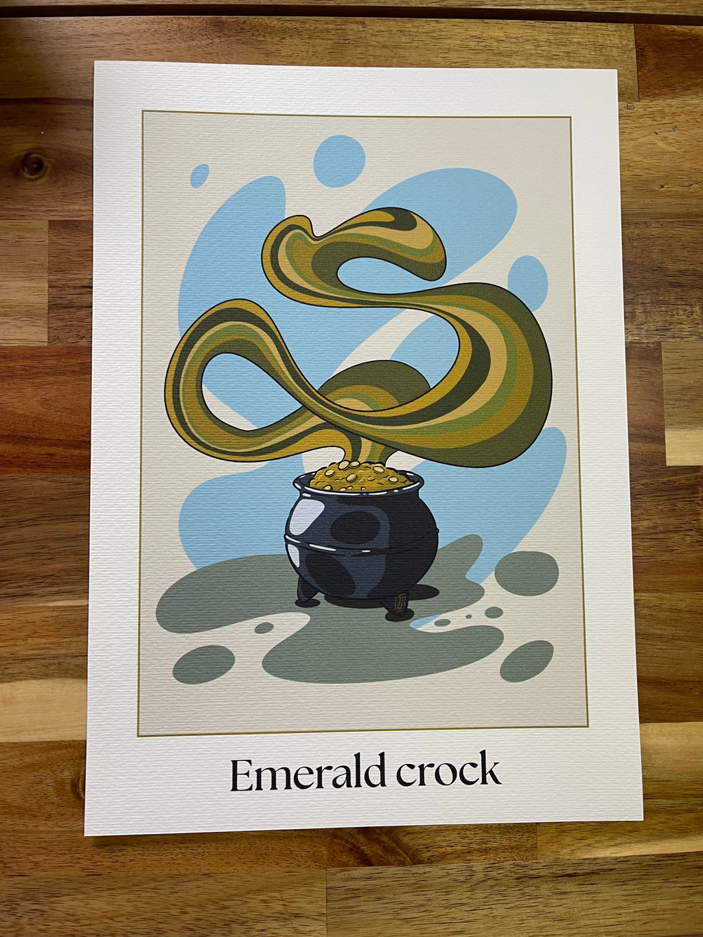 Tirage d’art Emerald crock - affiche fine art