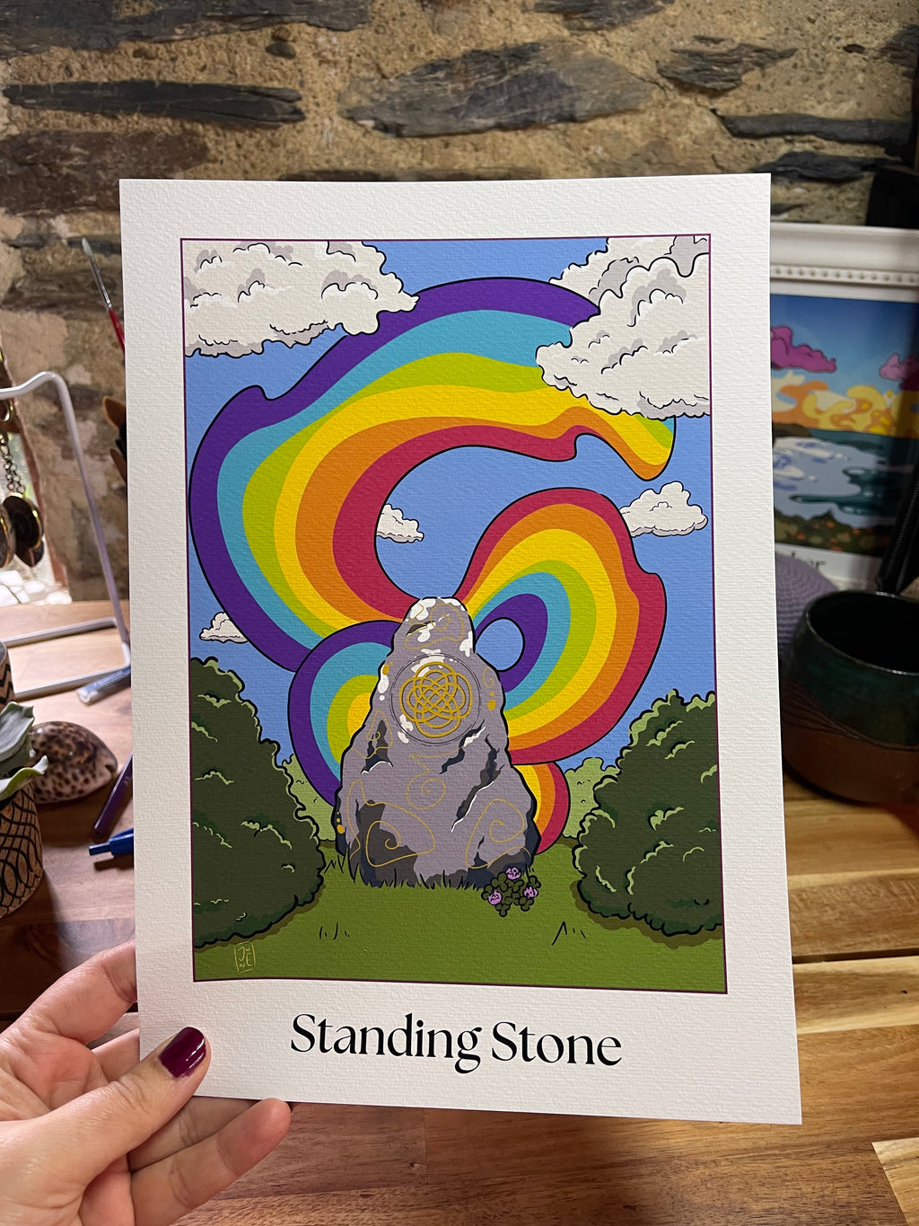 Tirage d’art Standing Stone - affiche fine art