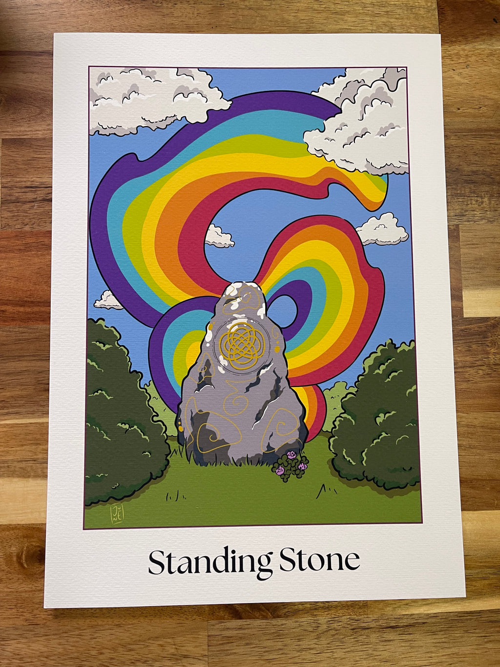 Tirage d’art Standing Stone - affiche fine art