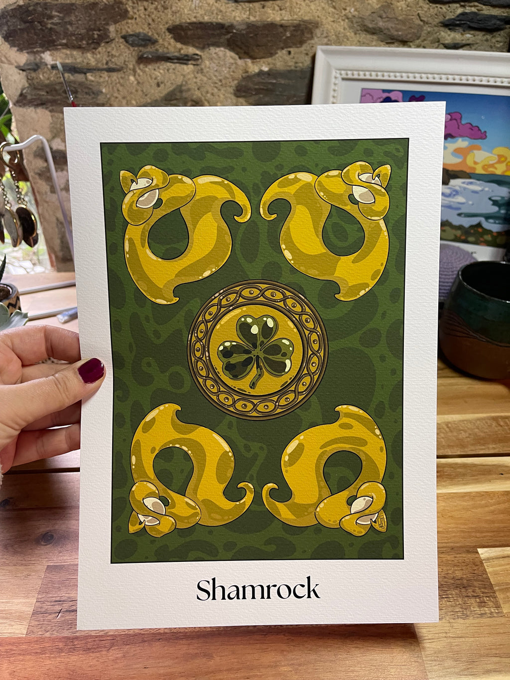 Tirage d’art Shamrock - affiche fine art