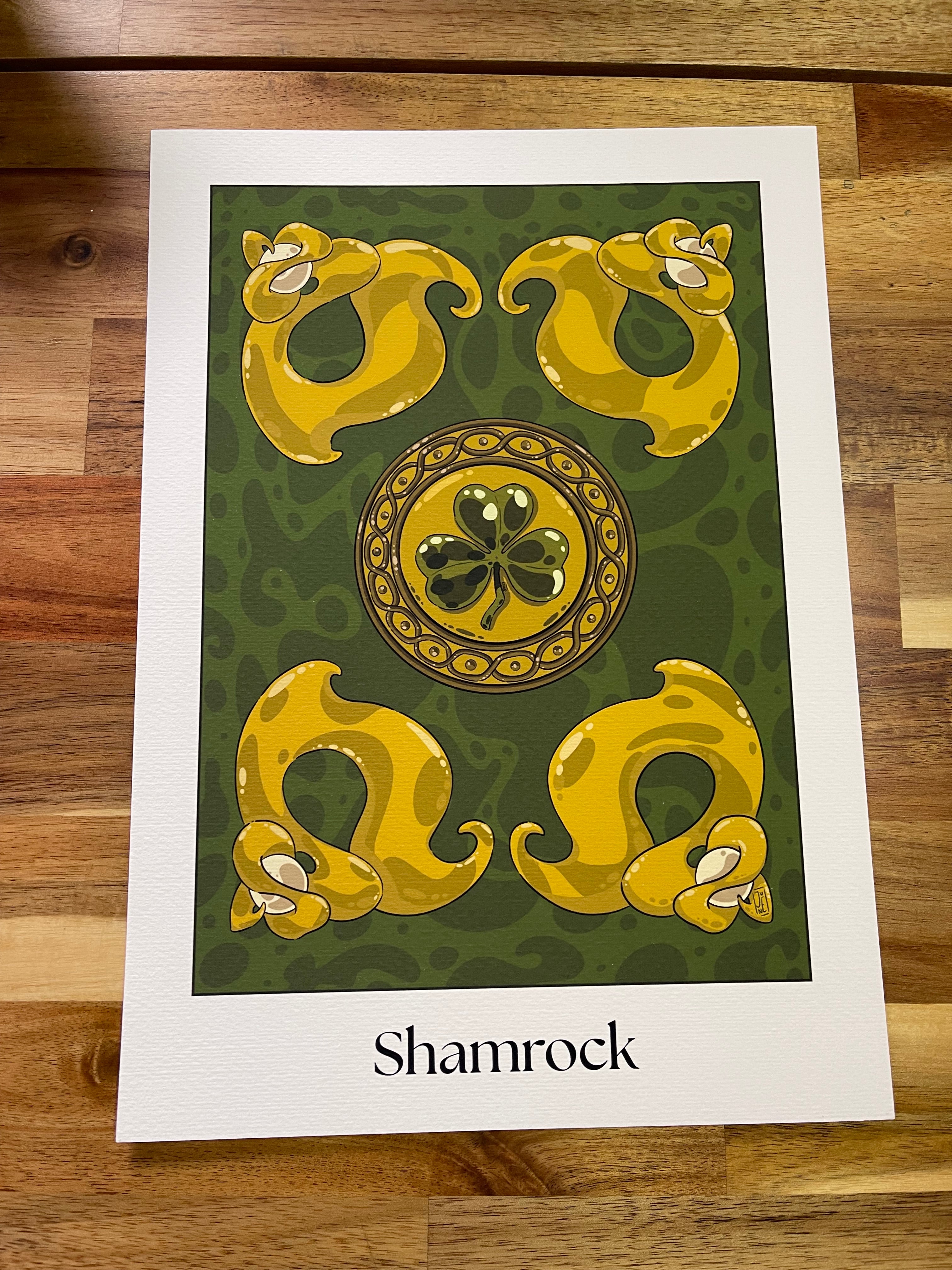 Tirage d’art Shamrock - affiche fine art