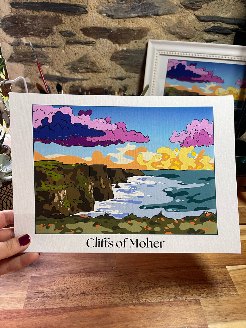 Tirage d’art Cliffs of Moher - affiche fine art