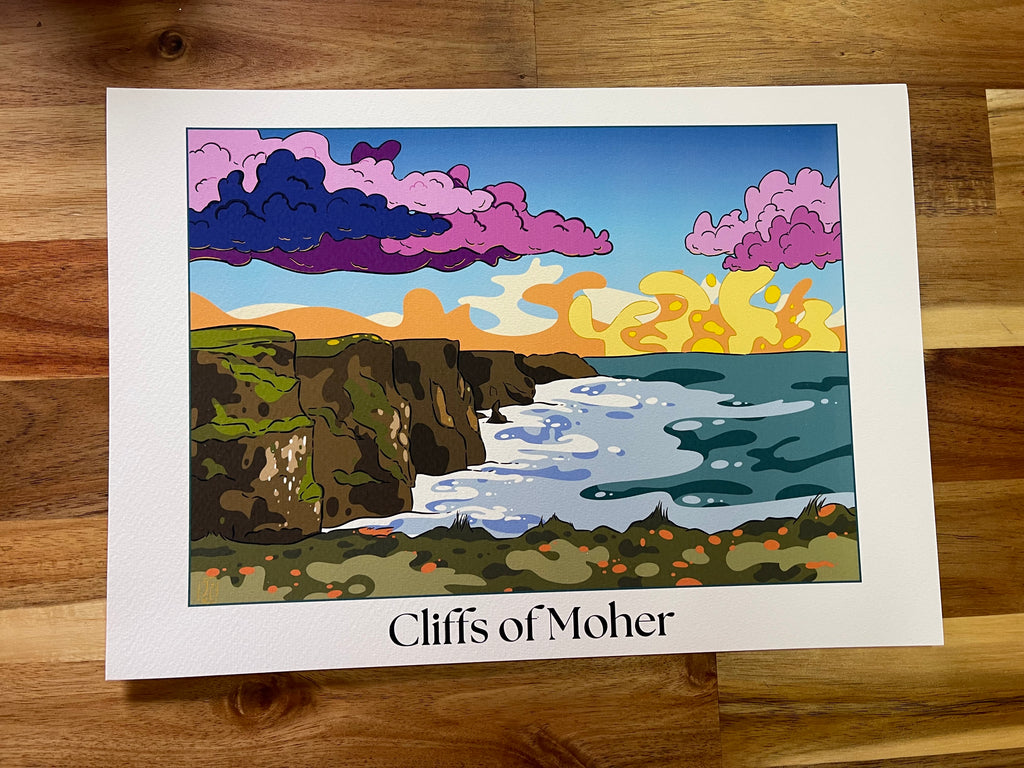 Tirage d’art Cliffs of Moher - affiche fine art