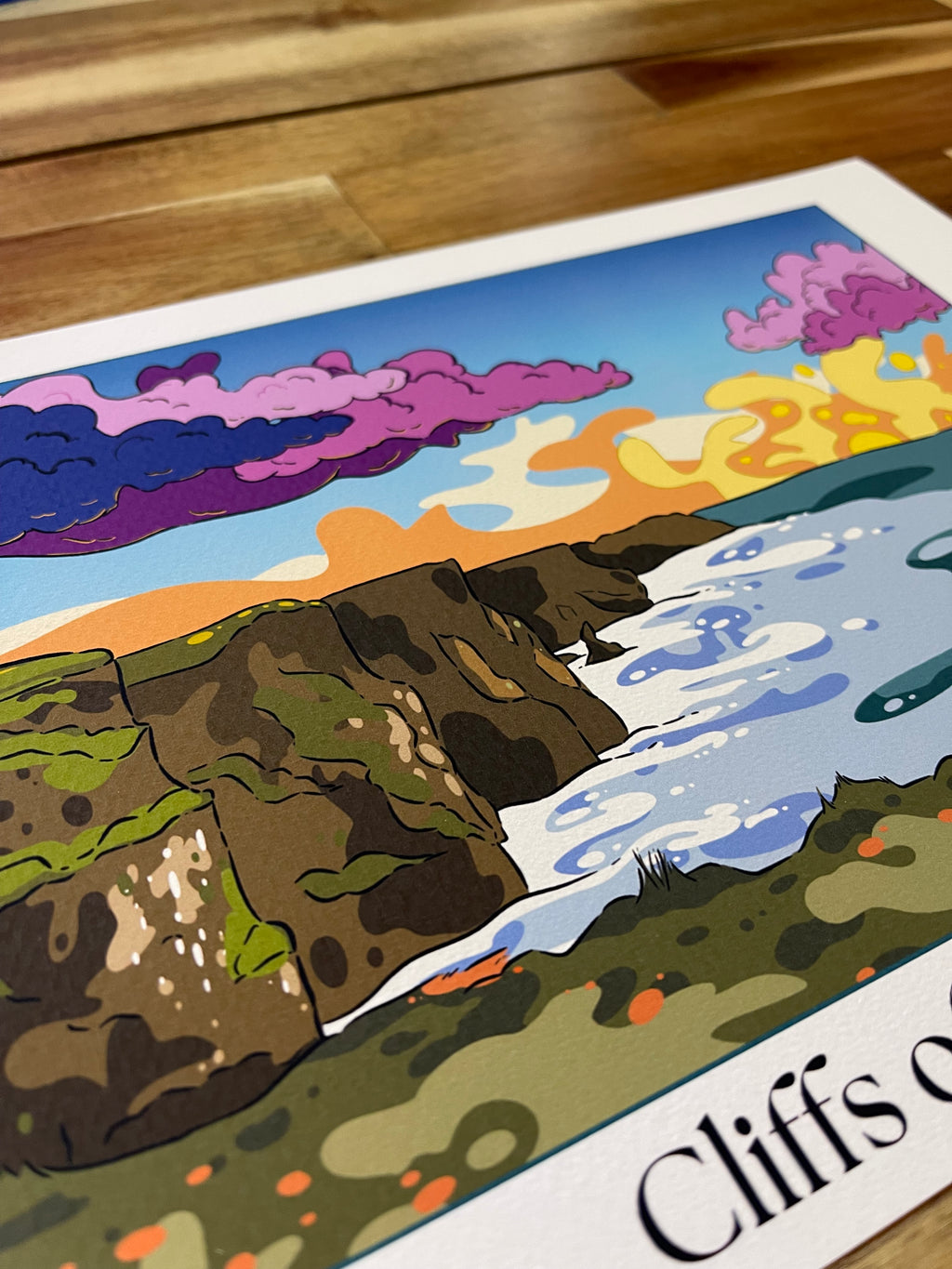 Tirage d’art Cliffs of Moher - affiche fine art