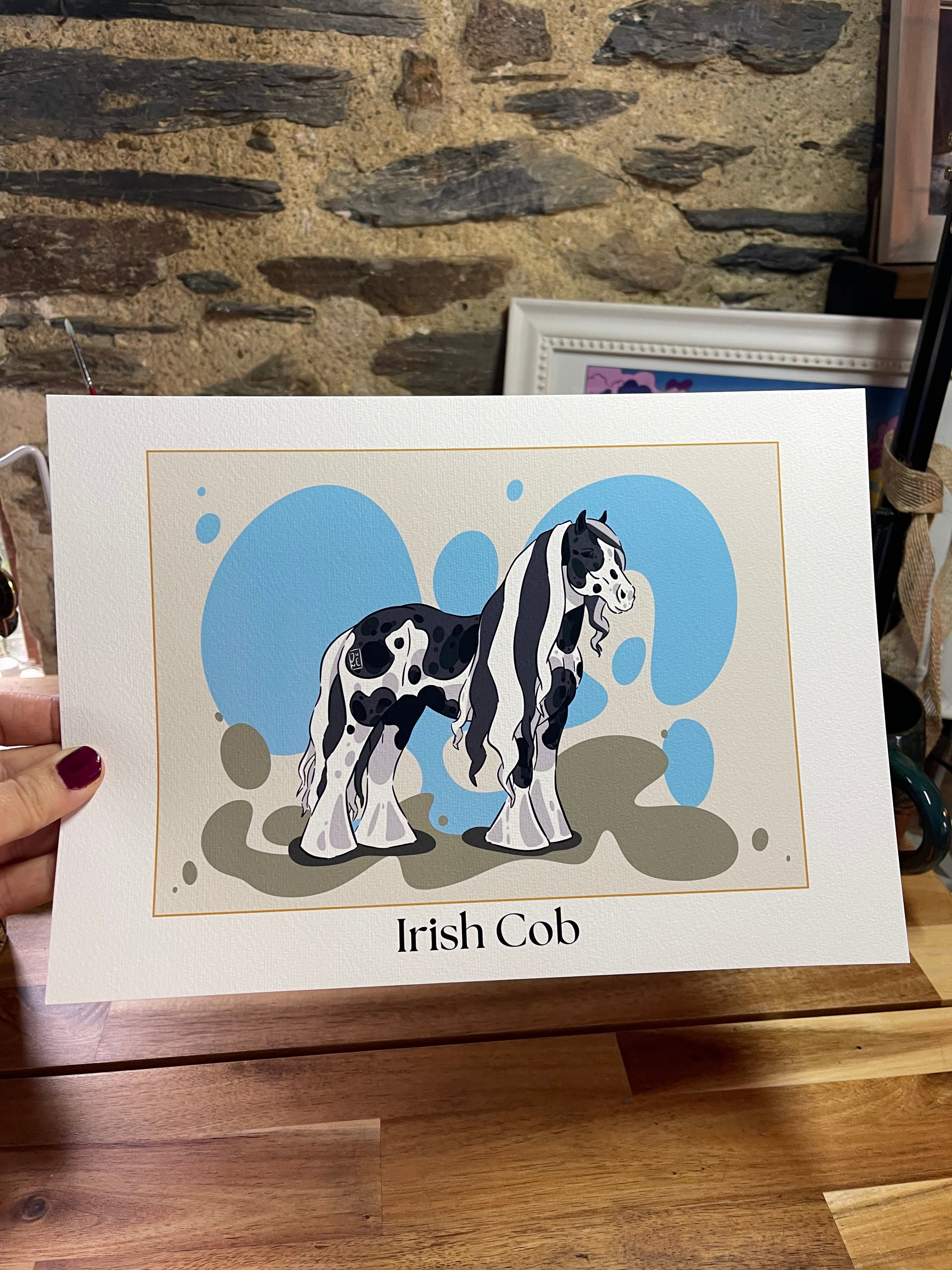 Tirage d’art Irish Cob - affiche fine art