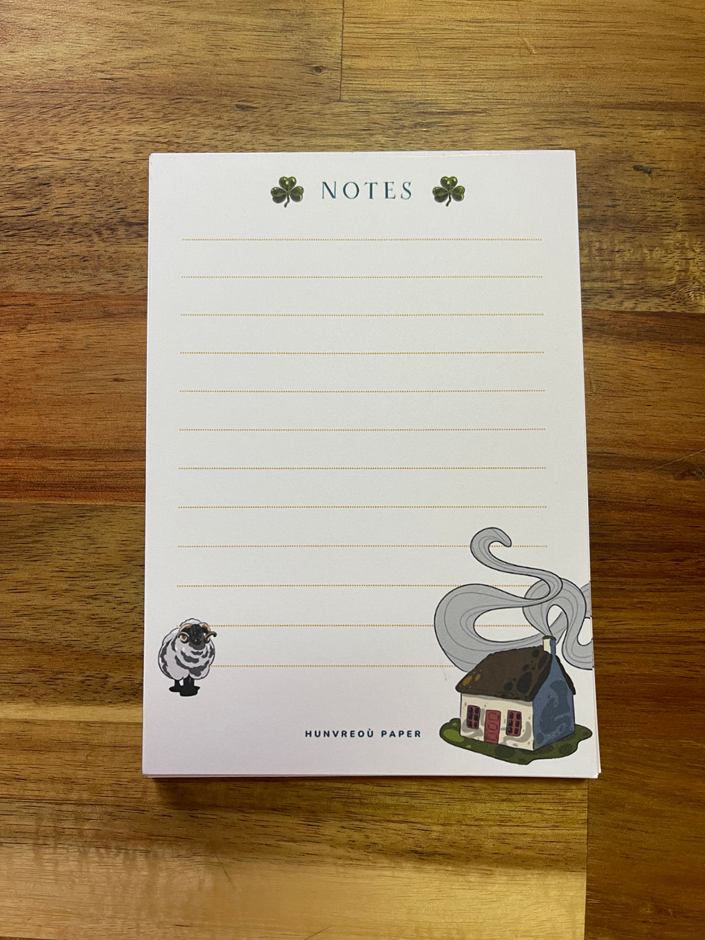 Bloc-notes Irish Cottage • Fait Main
