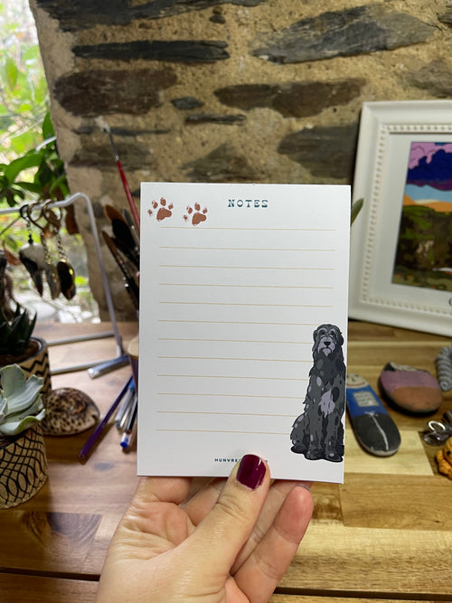 Bloc-notes Irish Wolfhound • Fait Main