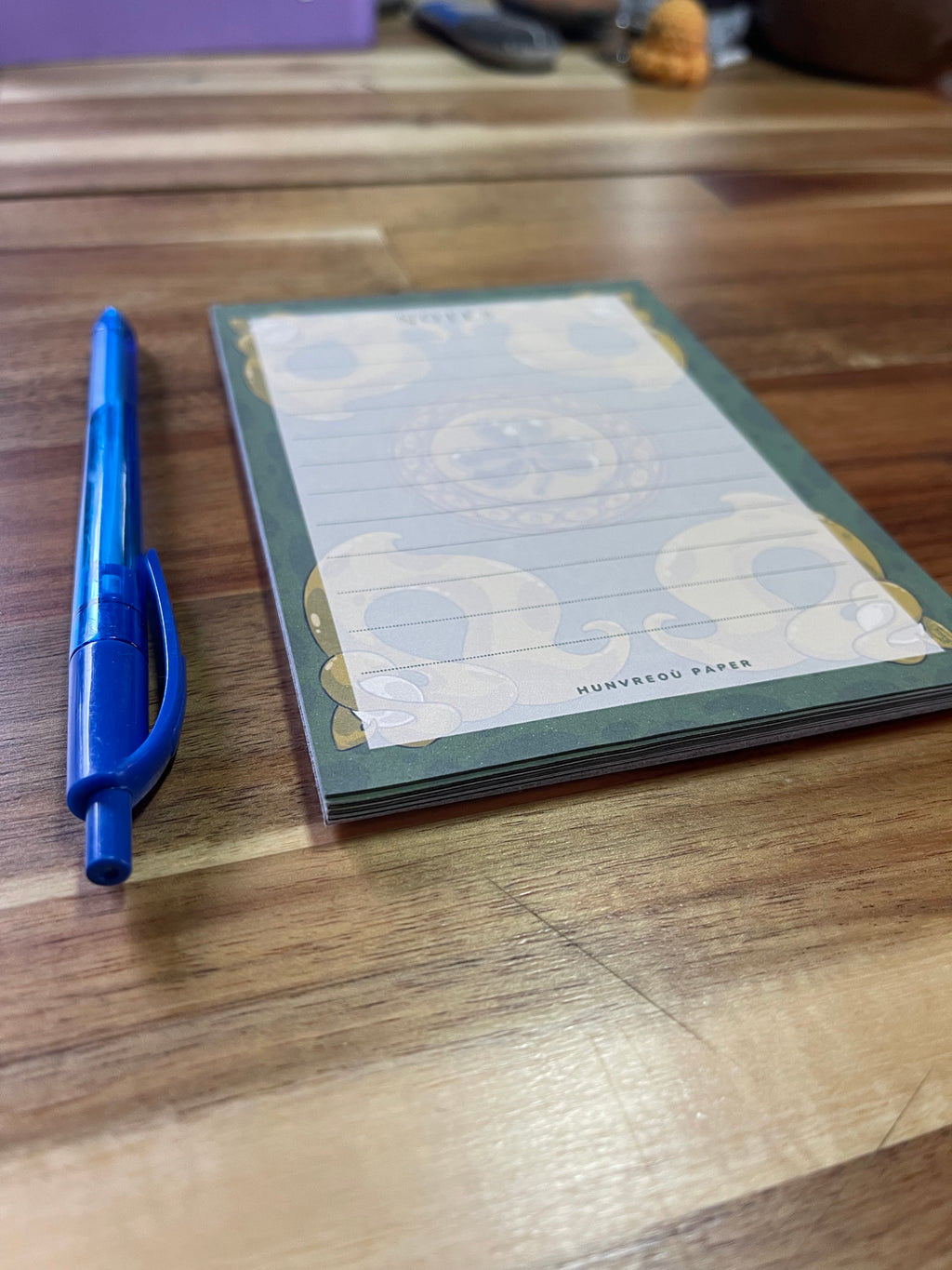 Bloc-notes Shamrock • Fait Main