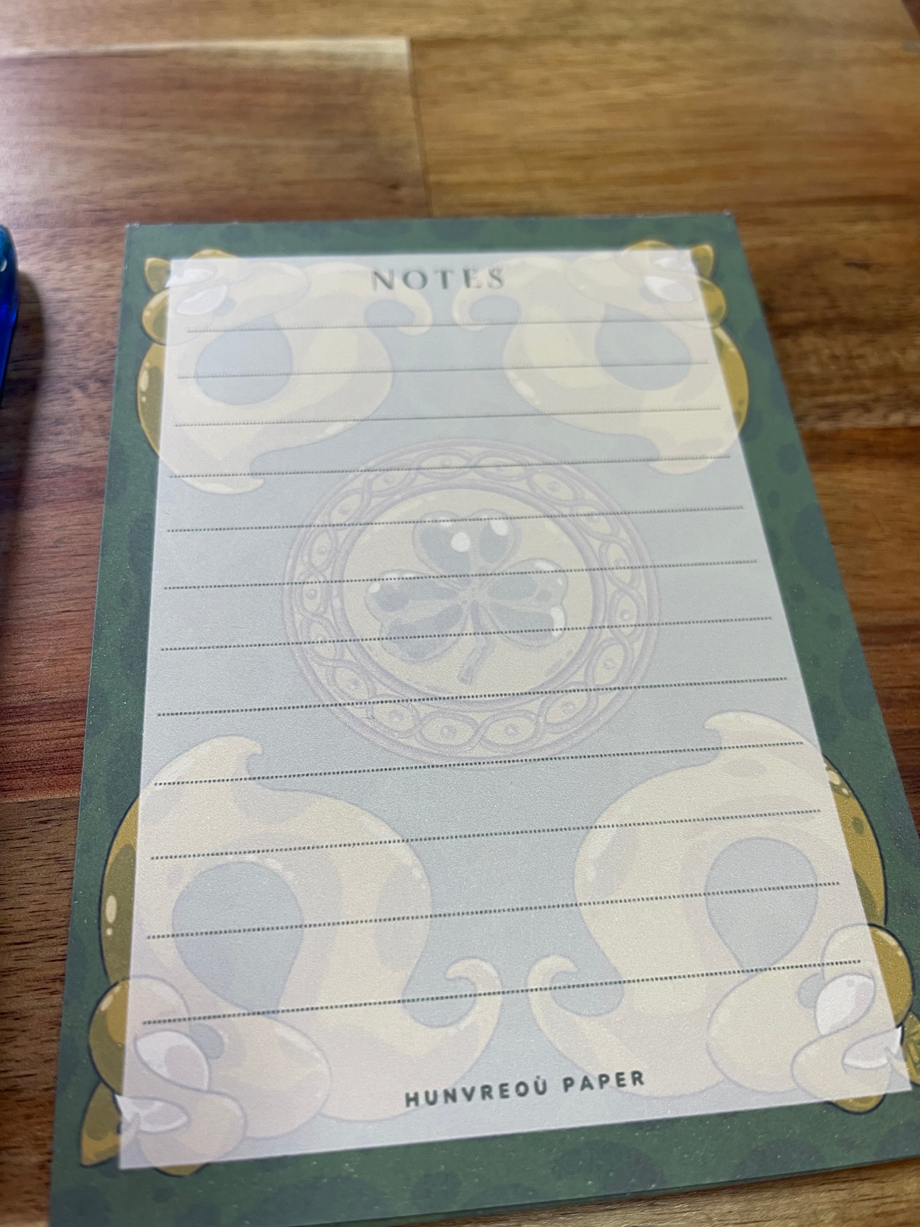 Bloc-notes Shamrock • Fait Main