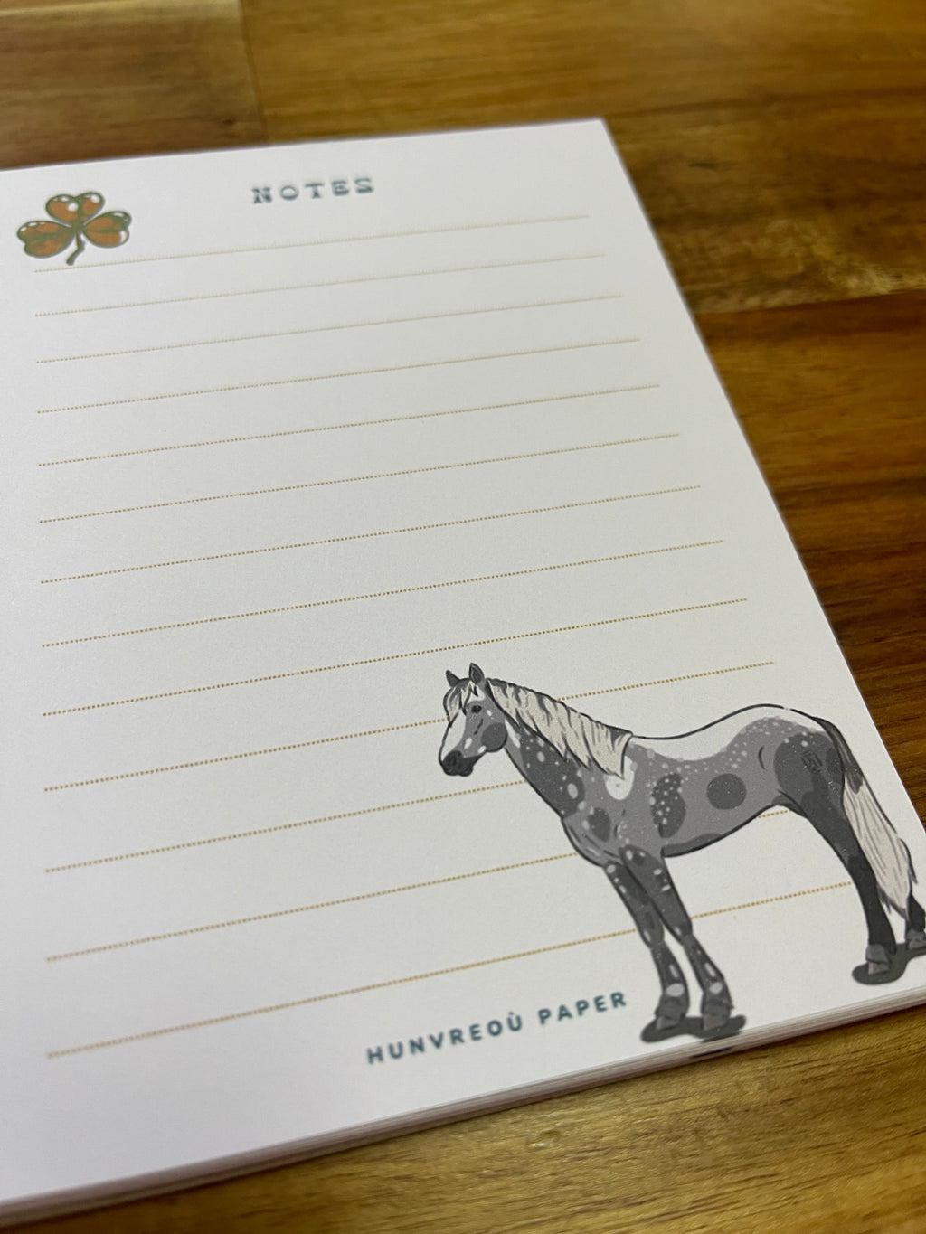 Bloc-notes Connemara Pony • Fait Main