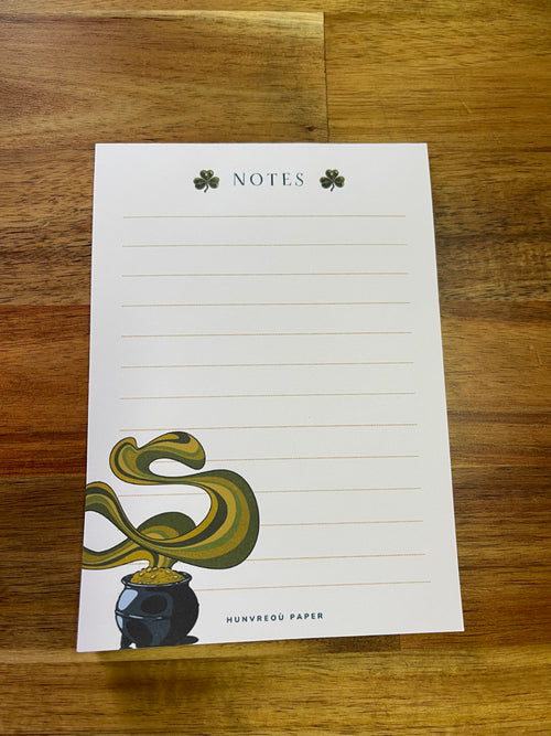 Bloc-notes Emerald Crock • Fait Main