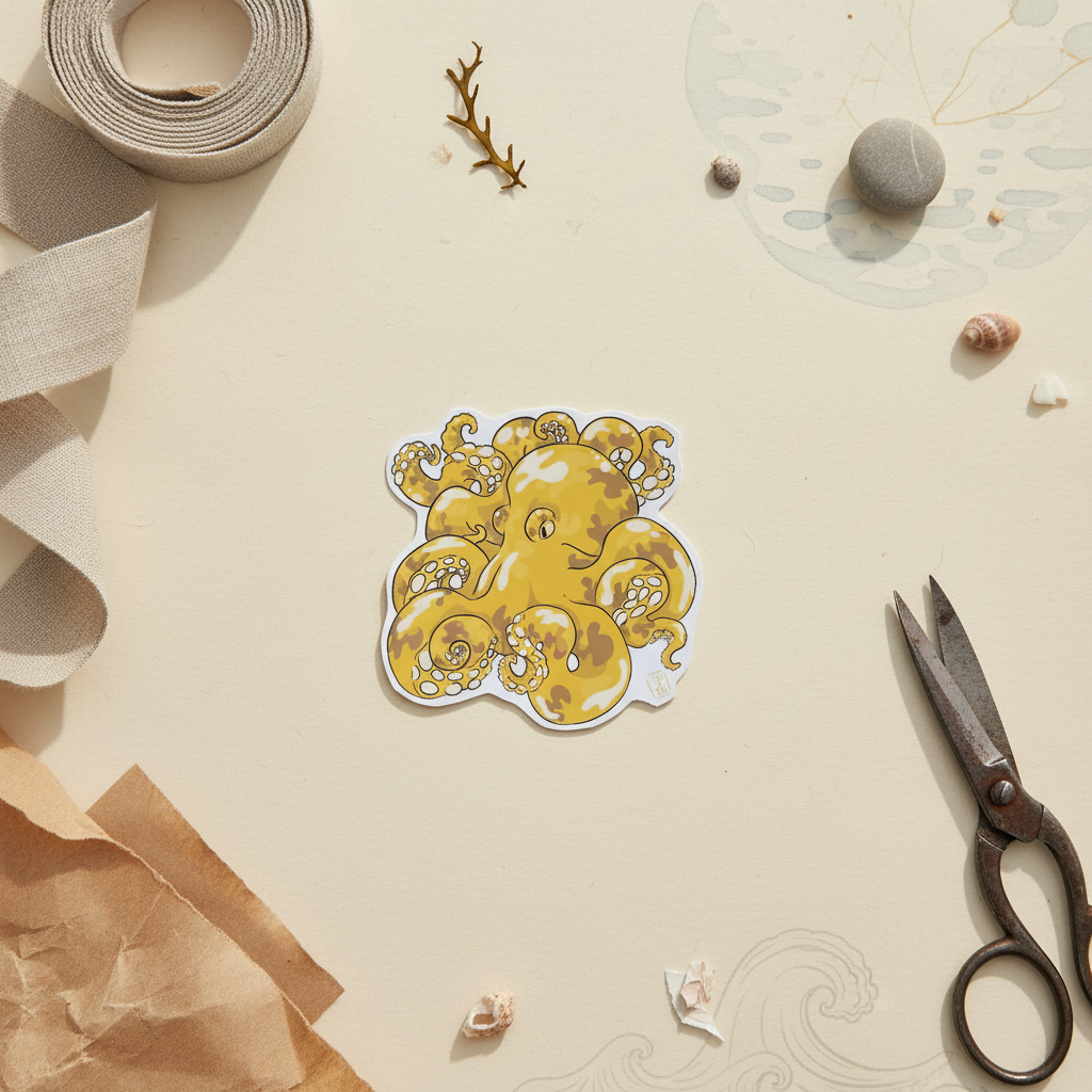 Poulpe - Stickers
