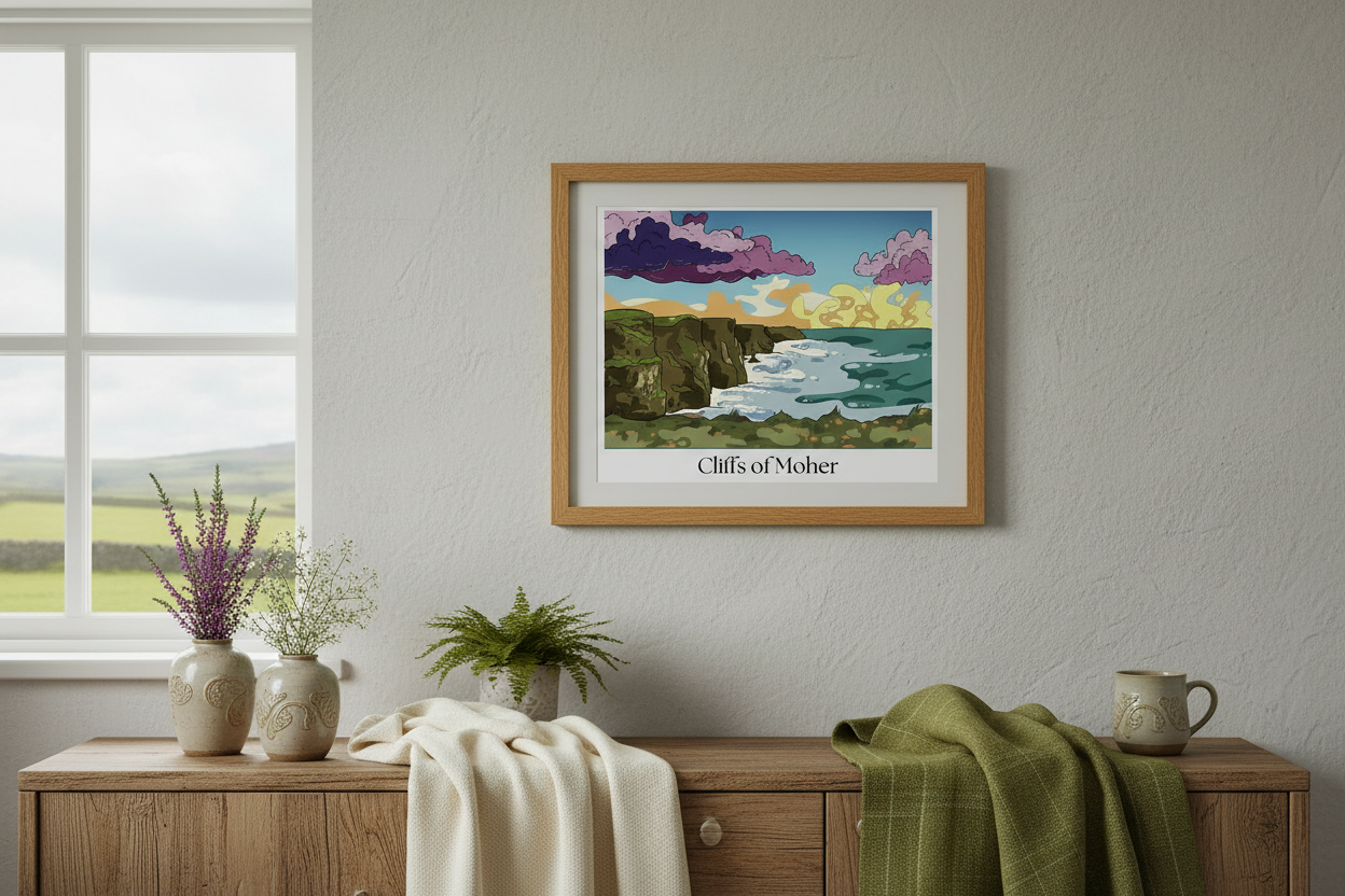 Tirage d’art Cliffs of Moher - affiche fine art