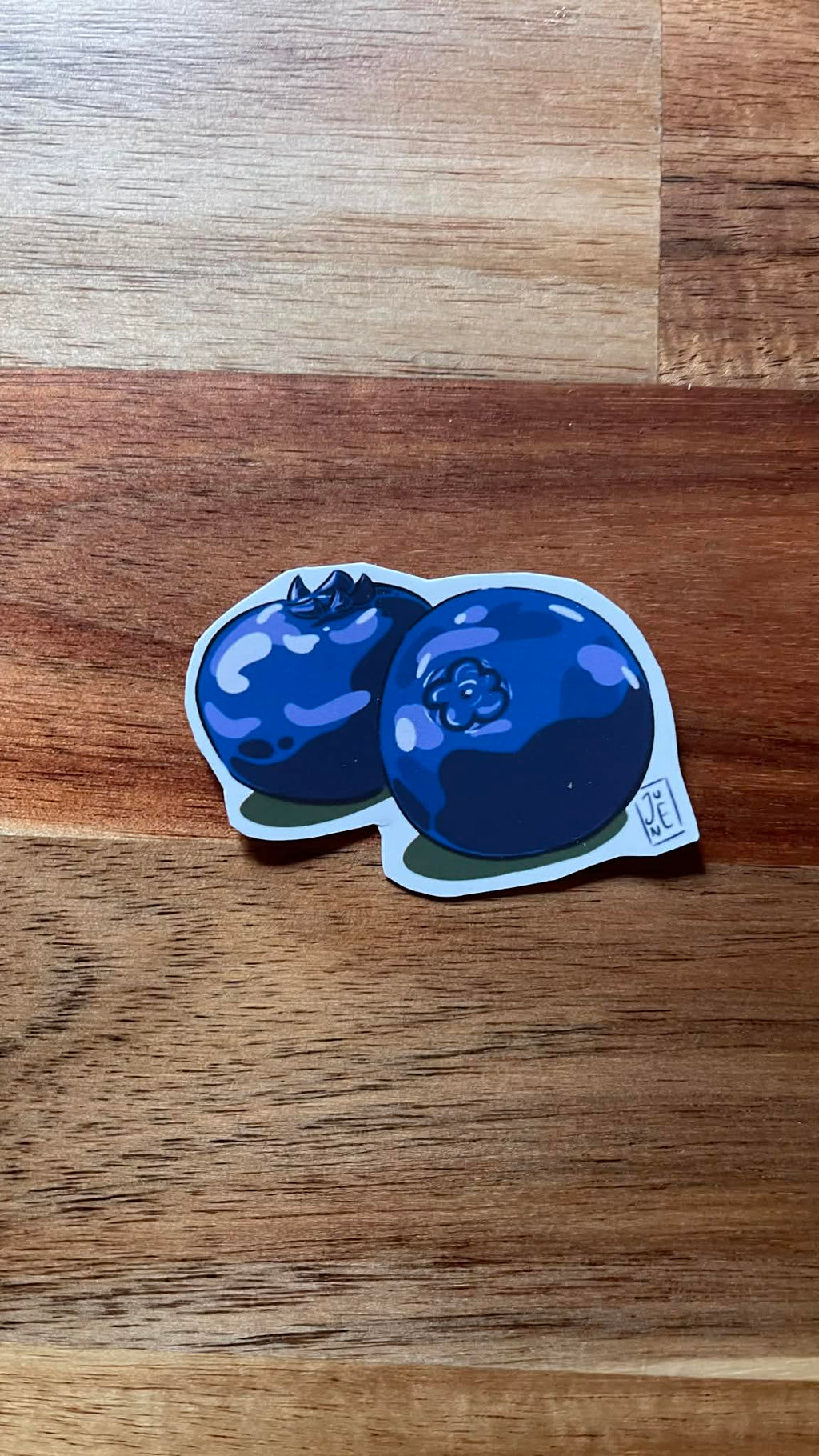 Sticker "Myrtilles" – Illustration Graphique