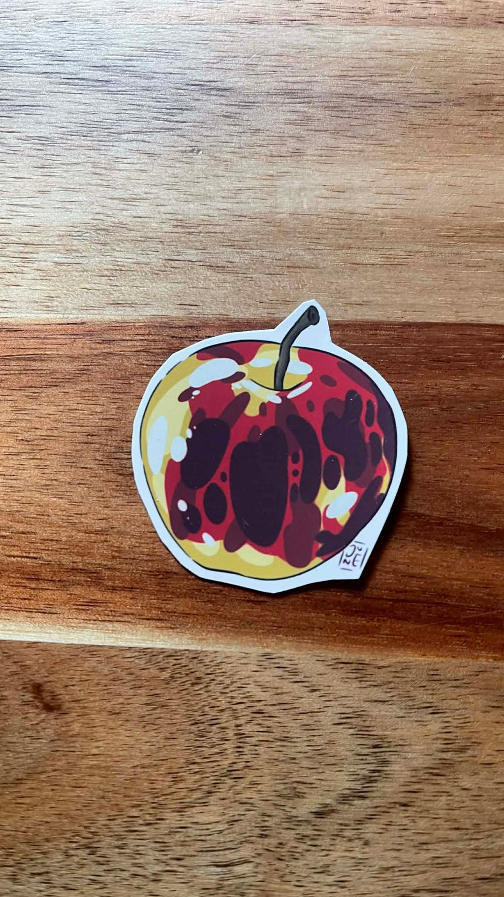 Sticker "Pomme" – Illustration Graphique