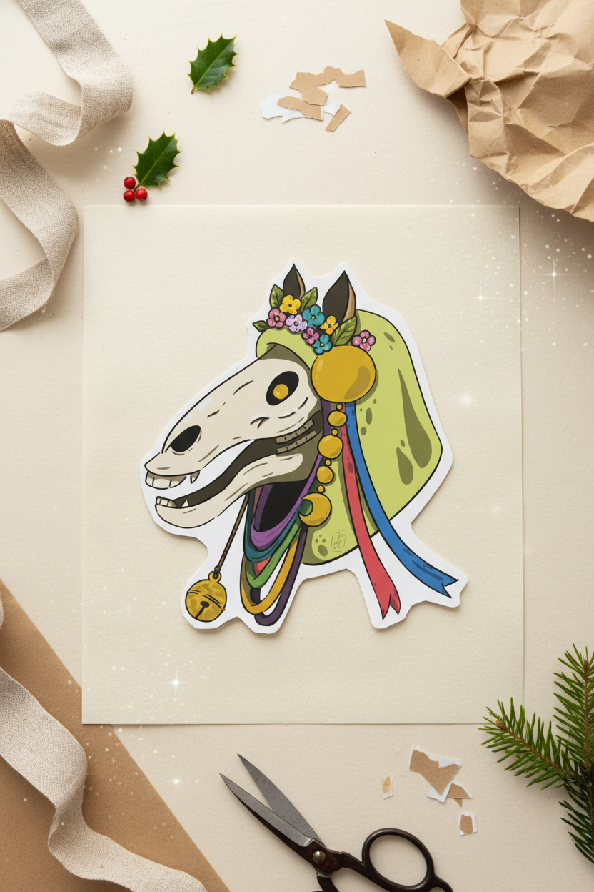 Mari-Lwyd - Stickers