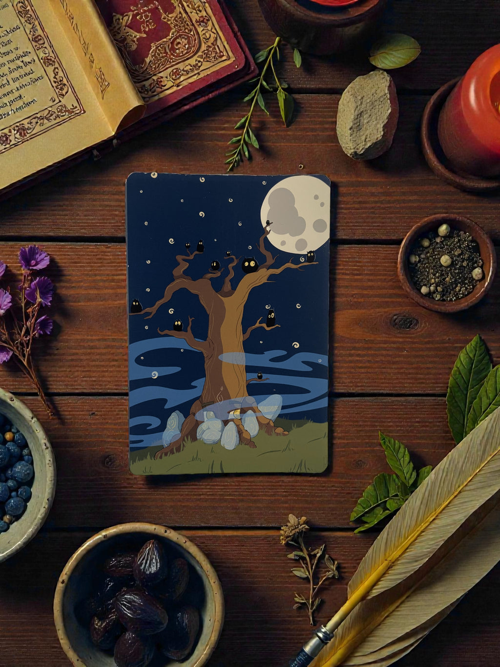 Illustration Hunvreoù Paper –  – univers poétique nature Bretagne